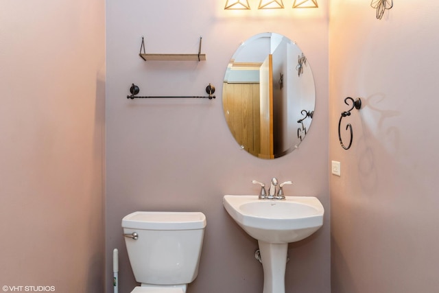 bathroom with toilet