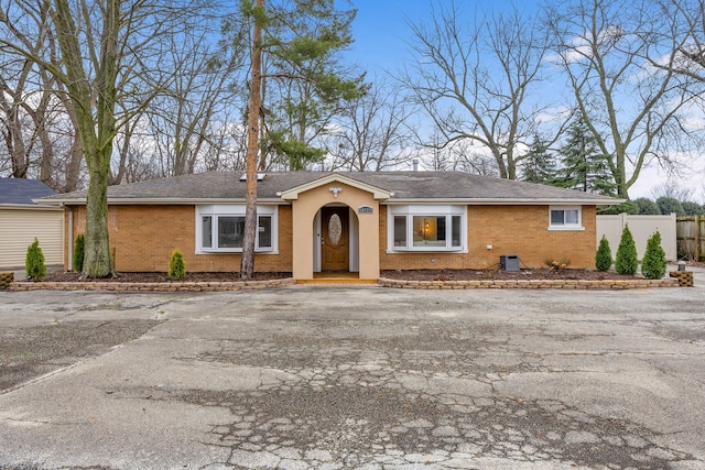 view of ranch-style home