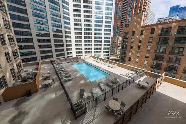 1111 S Wabash Ave Unit 808, Chicago, IL 60605 - view of pool featuring a patio area