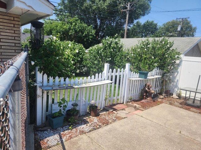 view of patio