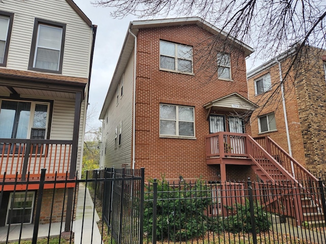 view of rear view of house