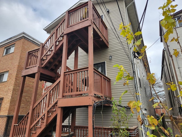 view of rear view of house