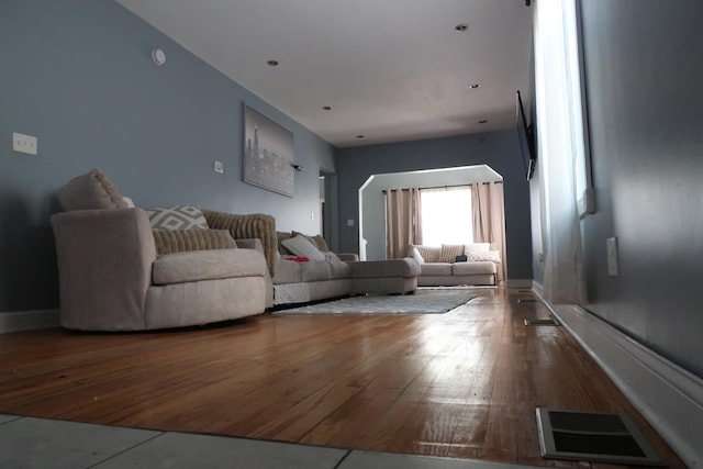 view of living room