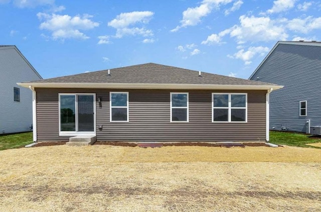 view of rear view of property