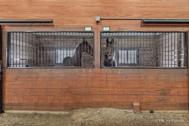 view of stable