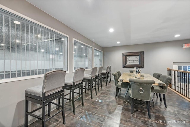 view of dining room