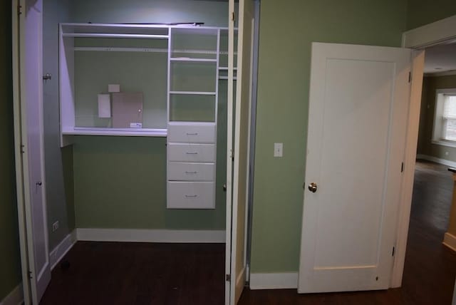 view of closet