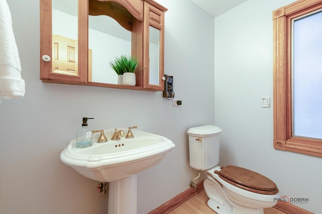 bathroom with toilet