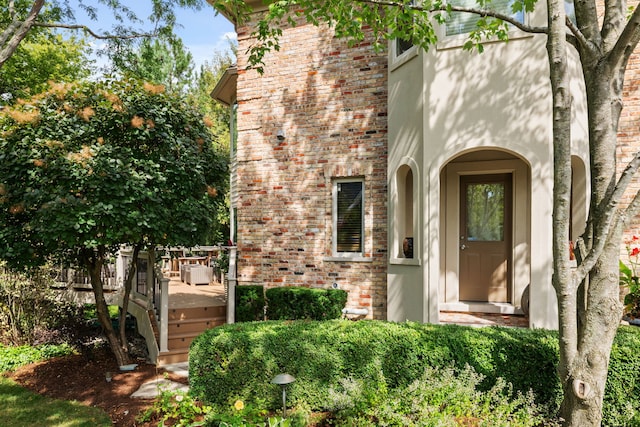 view of entrance to property