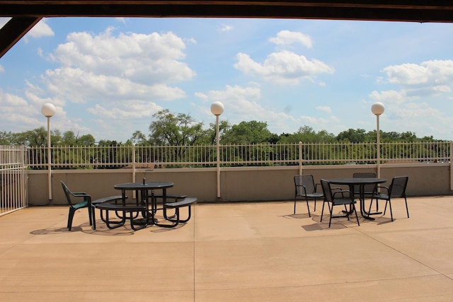 view of patio