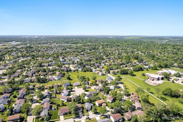 bird's eye view