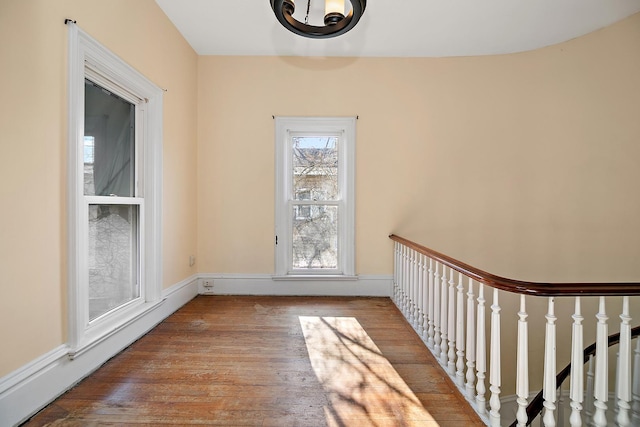 interior space featuring light hardwood / wood-style floors