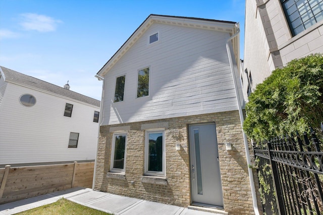 view of rear view of house