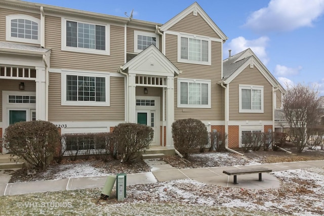 view of townhome / multi-family property