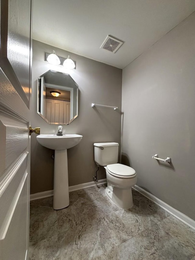 bathroom with toilet