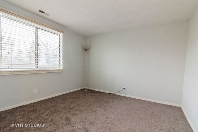 empty room featuring carpet