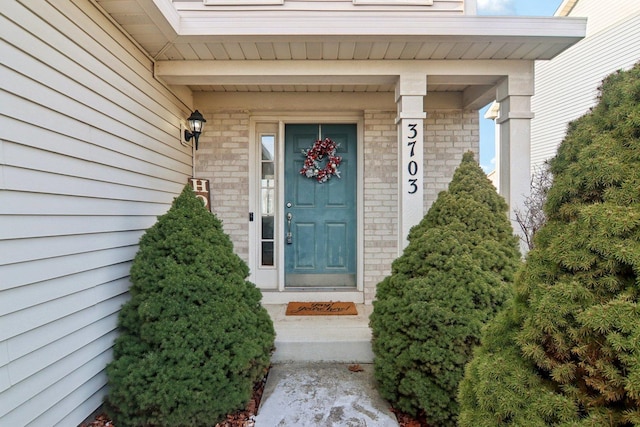 view of property entrance