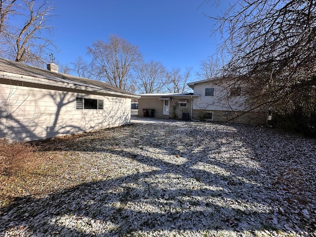 view of back of house