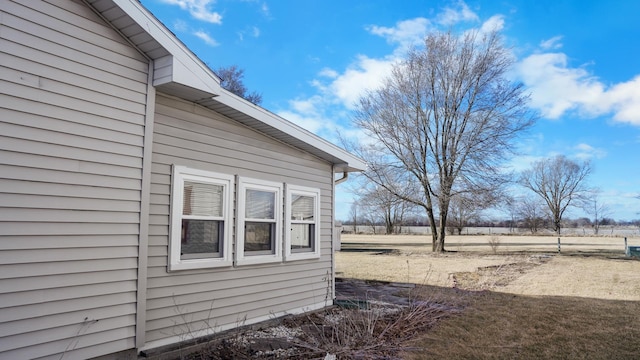 view of side of property