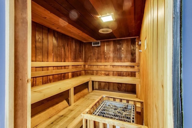 view of sauna / steam room