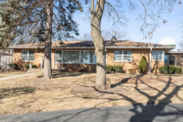 view of ranch-style home