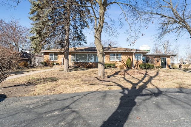 view of ranch-style home