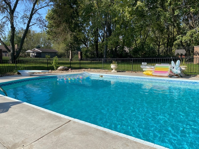 view of pool