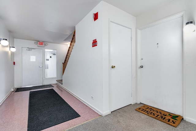 view of entrance foyer