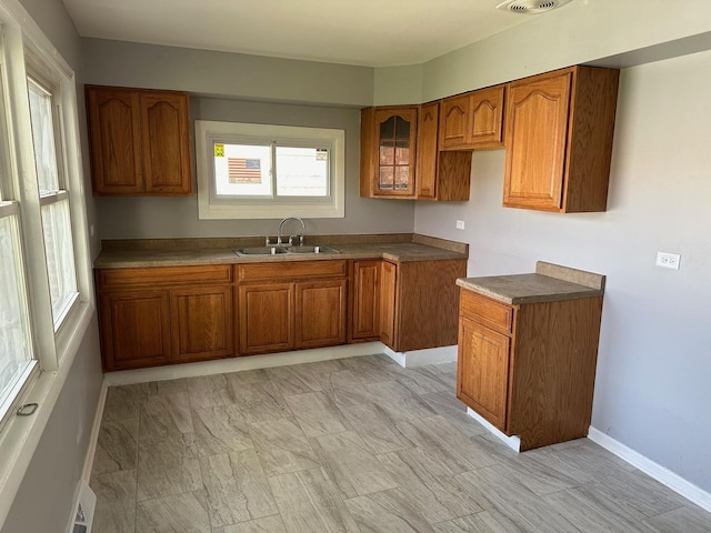 kitchen with sink