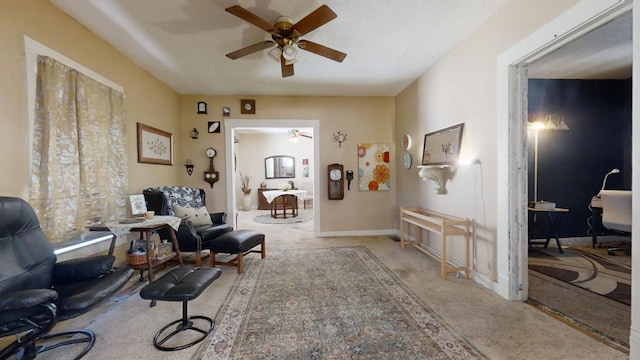 view of sitting room