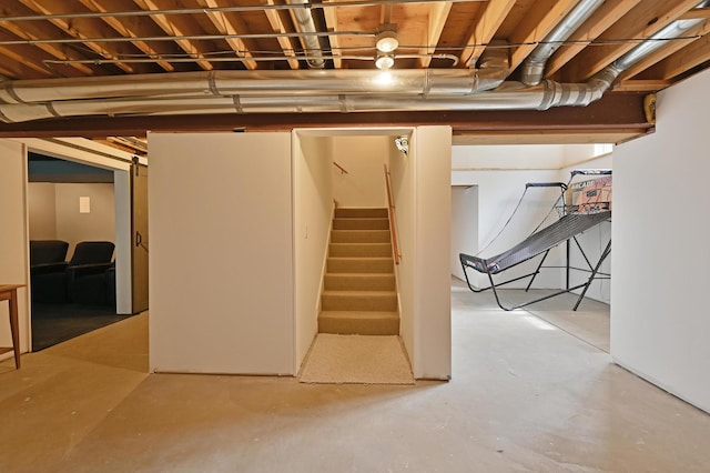 3430 Sandstone Ct, Lake In The Hills, IL 60156 - basement with stairs
