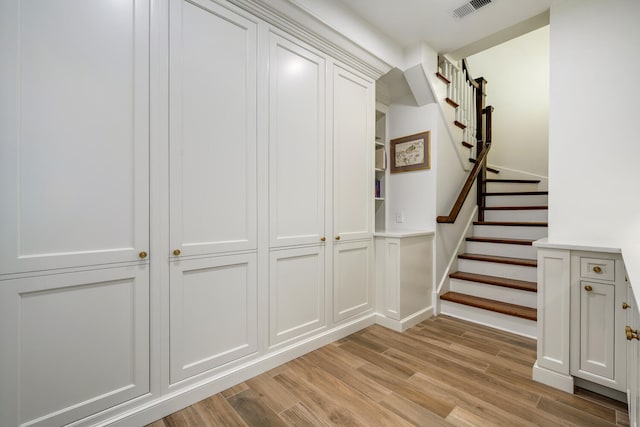 interior space featuring hardwood / wood-style floors