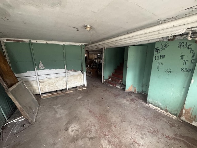 miscellaneous room featuring concrete flooring