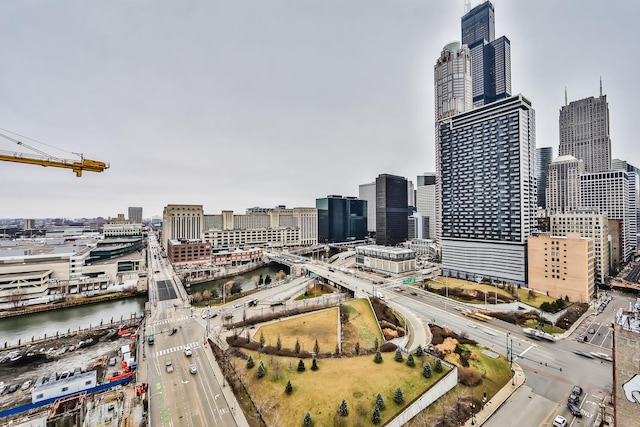 611 S Wells St Unit 1903, Chicago, IL 60607 - view of city featuring a nearby body of water and a notable bridge