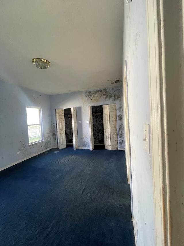 17617 Central Park Ave, Hazel Crest, IL 60429 - spare room with dark colored carpet