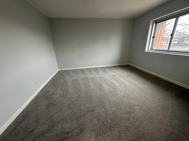 empty room with carpet floors