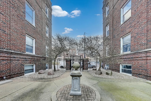 view of community featuring a patio area