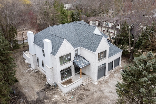 aerial view