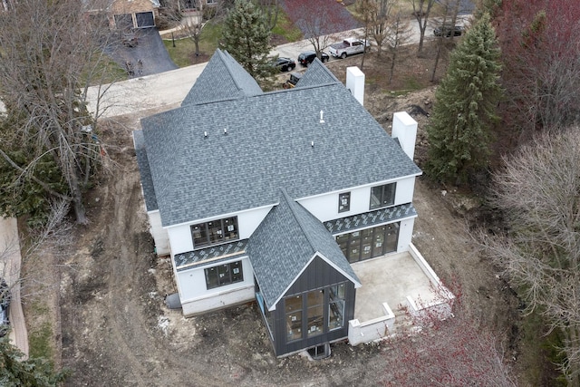 drone / aerial view