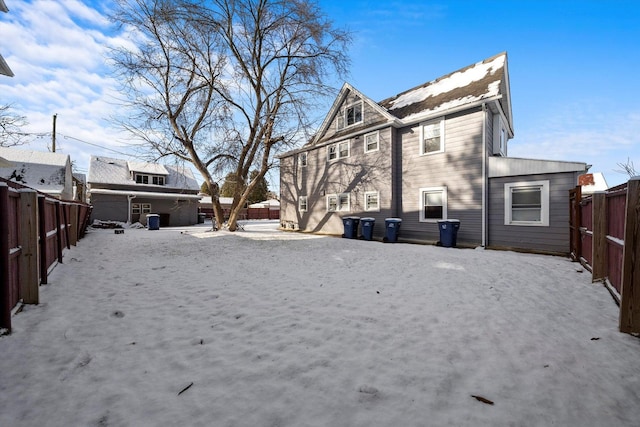 view of rear view of house