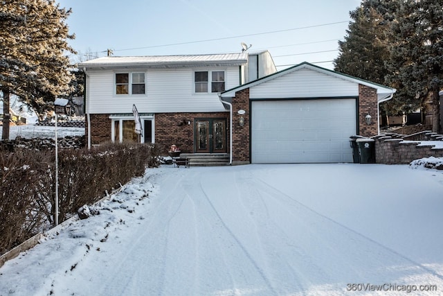 front of property with french doors