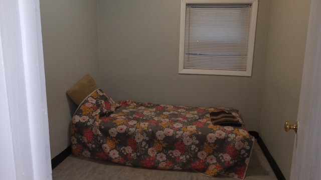 bedroom featuring hardwood / wood-style flooring