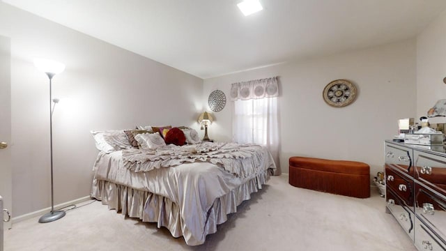 bedroom featuring carpet flooring