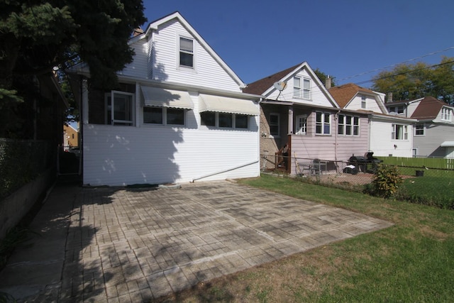 view of bungalow-style home