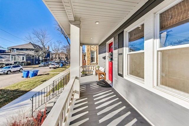 view of patio / terrace featuring a porch