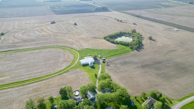 8 Fraher Dr, Odell, IL 60460 - aerial view of property and surrounding area featuring rural landscape