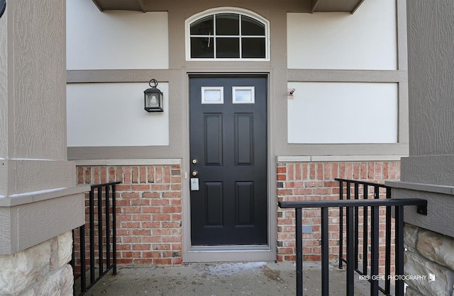 view of entrance to property