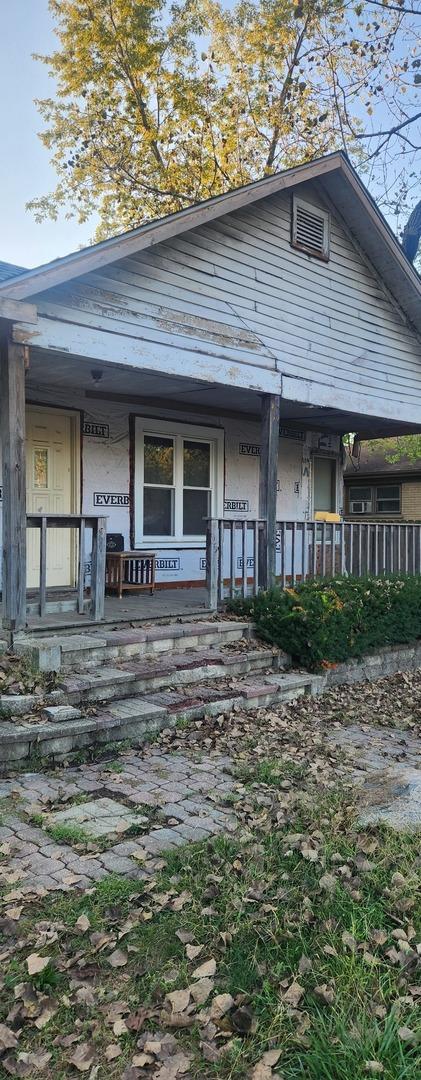 14808 Turlington Ave, Harvey, IL 60426 - view of front of house with covered porch