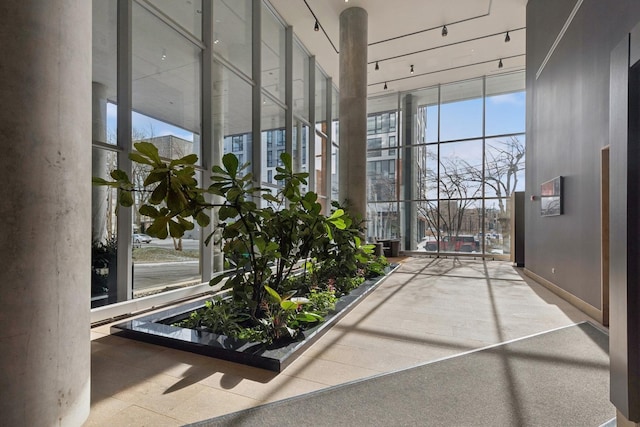 view of community lobby