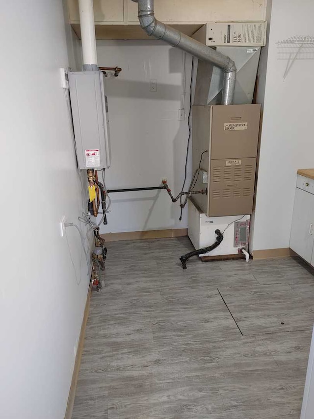 utilities with heating unit